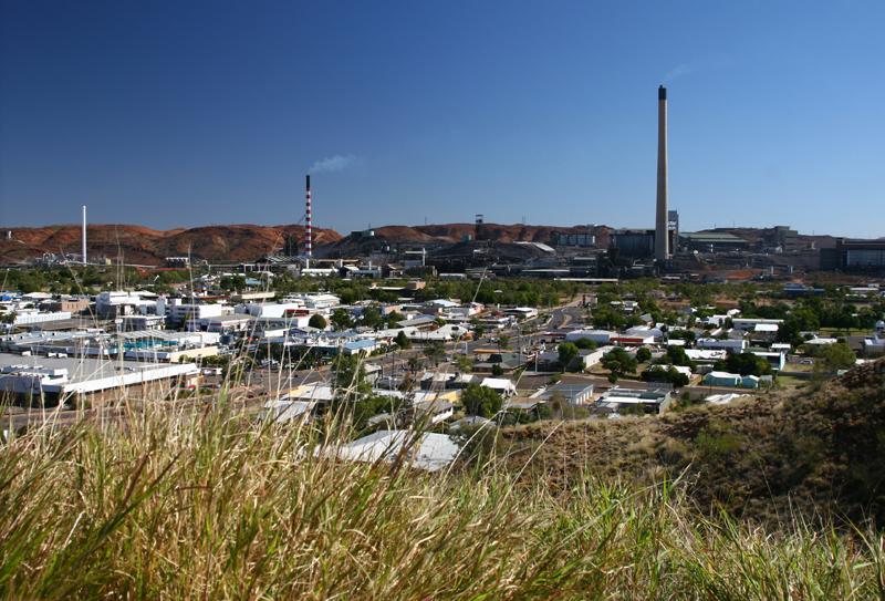 Mining town australia outback