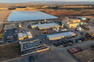 Aerial view of Energy Fuel's White Mesa mill. 