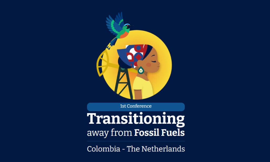 Official Logo of First Conference on Transitioning Away from Fossil Fuels 