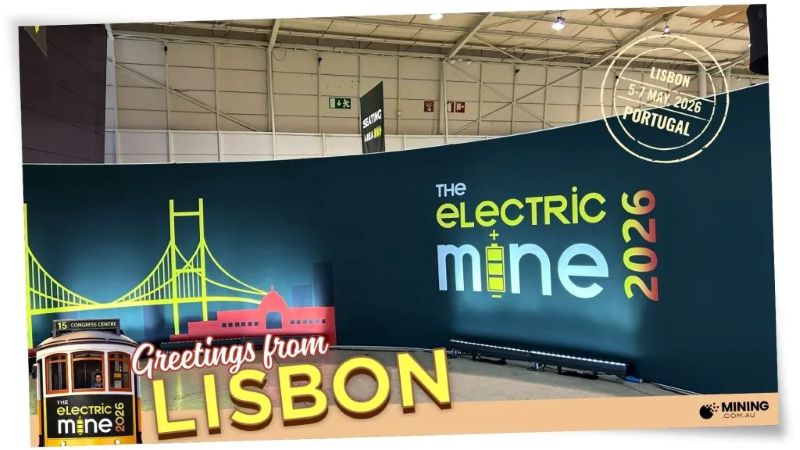 Poster from the Electric Mine 2026 conference