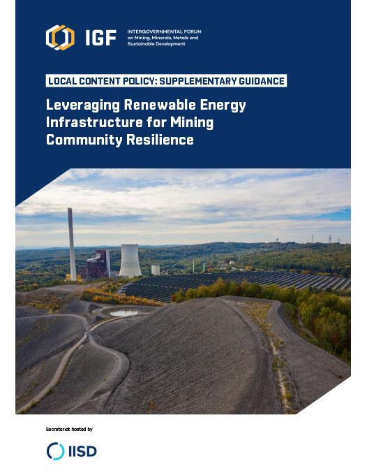 The cover of a report